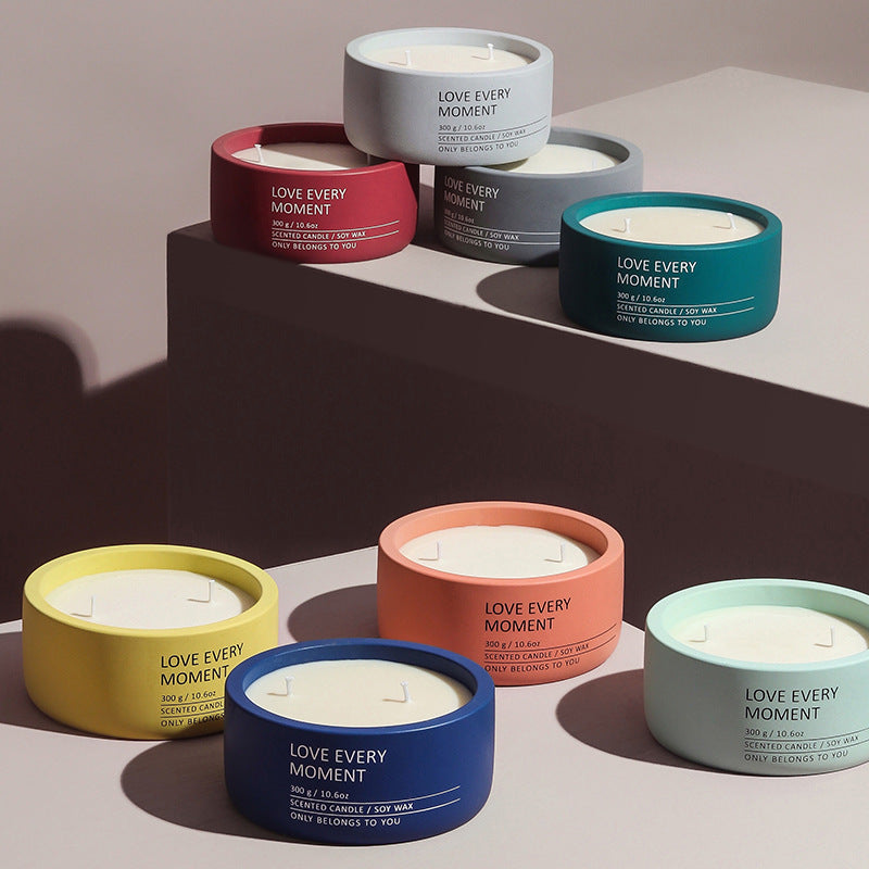 Ceramic candles