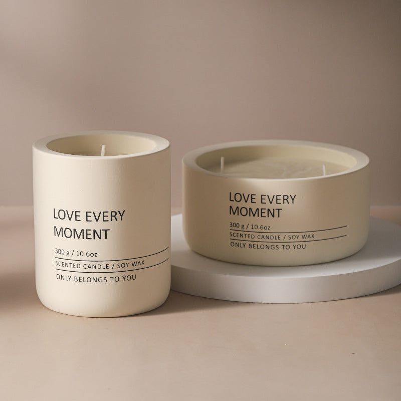 Ceramic candles