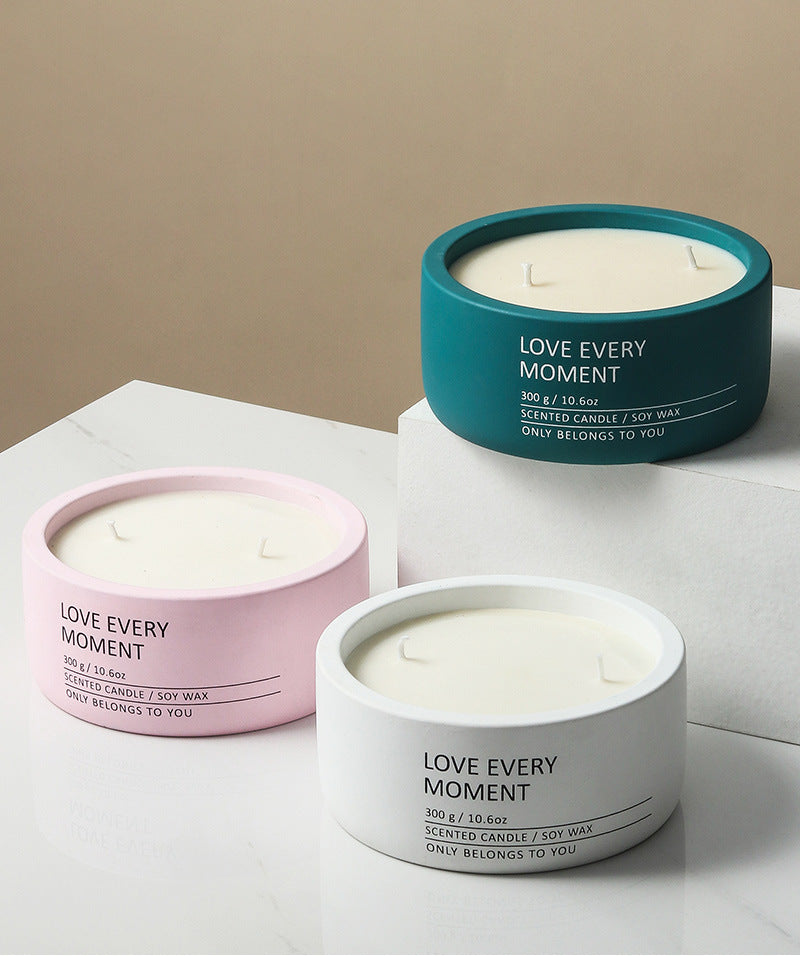 Ceramic candles