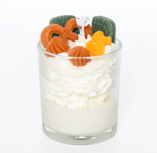 Strawberry Chocolate Handmade Cup Candle Soy Wax Aromatherapy Candle Gift